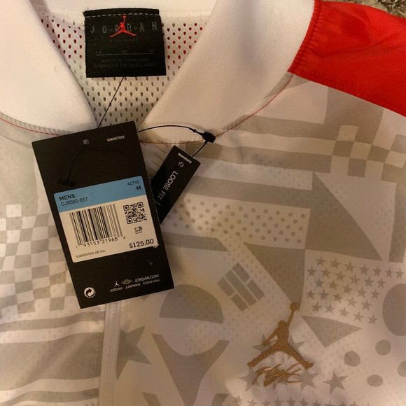 Nike Mens Aj FIBA Jacket Jordan Legacy - Picture 4 of 4